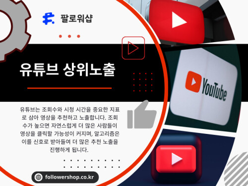 유튜브 상 위노출