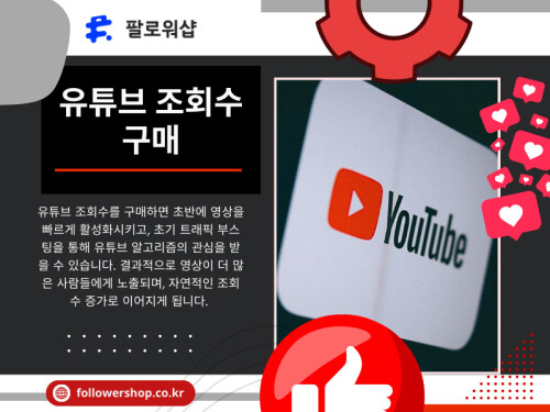 유튜브 조회수 구매