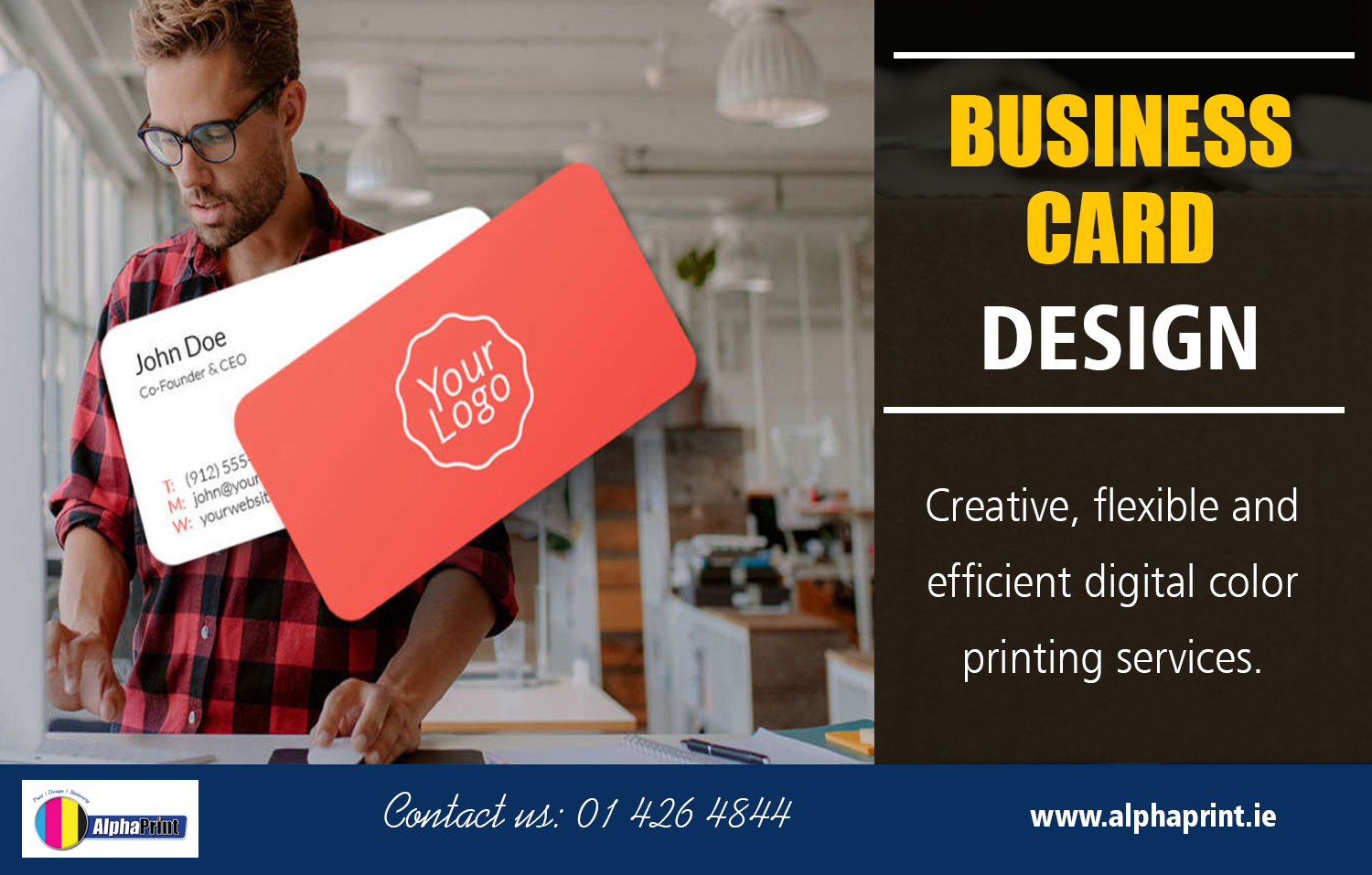 business card design | call - 01 426 4844 | alphaprint.ie