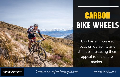 Carbon bike wheels designed with innovative technologies at https://www.tuffcycle.com/ 

Visit : 

https://www.tuffcycle.com/road.html 
https://www.tuffcycle.com/mountain-bike.html 

A carbon bike wheels are designed to achieve the perfect balance between stiffness, aerodynamics and weight aspects. This makes the bicycle light enough for a swift uphill climb, but also sleek sufficient for fast downhill rides. You would need to check reviews by other riders concerning these aspects before selecting a particular carbon bike wheel design.

Deals In : 

Carbon Bike Wheels 
Bicycle Wheels 
Carbon Wheelset 
Road Bike Wheels 
700c wheels 
Carbon Mountain Bike Wheels 

Email : info@tuffcycle.com 

Social Links : 

https://www.instagram.com/tuffcycles/ 
https://www.facebook.com/Tuffcyclecom 
https://twitter.com/Tuffcycle 
https://www.pinterest.com/tuffcycles/ 
https://www.youtube.com/channel/UCm19BYvVoqTbV3QhOLjO7HA 
https://www.instagram.com/tuffcycles/