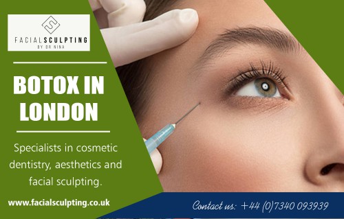 Botox in London specialist offering the best non-surgical facelift at https://www.facialsculpting.co.uk/aesthetics/migraines/

Find Us: https://goo.gl/maps/CJDb9dJTYUs

Our Service:
botox London
botox in London
botox near me
botox specialist London
best botox london

Once very exclusive, Botox is now perceived as more than just a cosmetic procedure, now featuring as a part of many women's and indeed men's daily beauty routines. It just seems like everybody is doing it. Botox is being accepted more and more as a treatment for anti-aging and is becoming increasingly affordable to a vast array of different people. Botox in London is best for non-surgical facelift treatment. 

Contact us: Facial Sculpting Limited - Chelsea Private Clinic
The Courtyard 250 Kings Road London SW3 5UE
Call:	+44 07340093939
Mail :  info@facialsculpting.co.uk

Social:
https://bbotoxspecialistlondon.contently.com/
https://followus.com/BotoxNearMe
https://kinja.com/botoxinlondon
https://botoxinlondon.kinja.com/
https://padlet.com/botoxinlondon