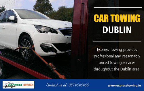 Tow Truck in Dublin provides an expert breakdown recovery service at http://expresstowing.ie/
Handling broken-down vehicles is an area of expertise that is more technical than it seems. A lot of people assume that towing is just towing, and that it's a no-brainer. Most picture it like this: You have an out of commission vehicle that you need to get off of the street and into a mechanic's bay. You can call a Car Towing Dublin service that will comes in and hauls your car or van to a truck into the nearest repair.
My Social : 
https://twitter.com/towing_dublin
https://plus.google.com/u/0/107946342528465506548
https://www.youtube.com/channel/UCZXNmYOGhMEu4VlBSA_OYsw
https://www.pinterest.com/towingdublin/

Express Towing

Dublin, Kildare and Meath
Tel: 0874645466
Email: info@expresstowing.ie
Web : http://expresstowing.ie/

Deals In....
Tow Truck Dublin
Towing Dublin
Car Towing Dublin
Car Recovery Dublin
Towing Services Dublin