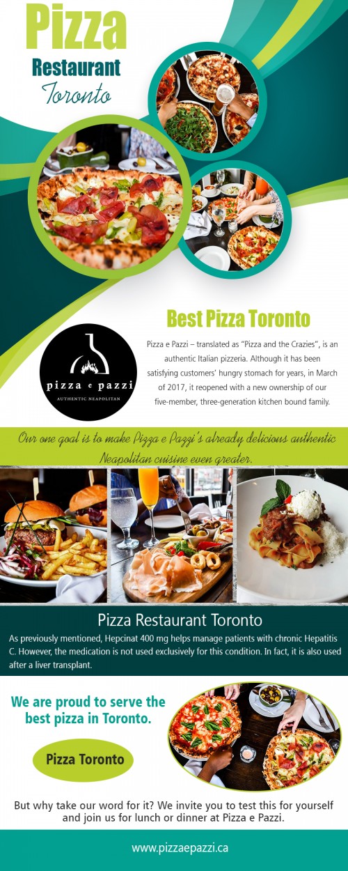 Restaurant St. Clair W with a large selection of delicious food at https://www.pizzaepazzi.ca/ 

Services-
St Clair West Restaurants		
St. Clair Restaurants
St. Clair W Restaurants

For more information about our services click below links-
https://www.pizzaepazzi.ca/order-italian-food-online
https://www.pizzaepazzi.ca/online-reservation

Travel through any part of the world, and you can find some great and exotic taste in varieties of pizza all over. Teenagers and young adults love to eat pizza at any time of the day. Some like to have it with soft drinks, and some want to have it as their mainstream foods. This is just exciting all the time and at all the places. Find Restaurant St. Clair W to have a cheesy slice of pizza.  

Address- 1182 St Clair Ave W, Toronto, ON M6E 1B4
Phone- (416) 651-9999
Email- info@pizzaepazzi.ca
Visit here- https://goo.gl/maps/5kcTPLg5VL72

Social:
https://www.reddit.com/user/restaurantpasta
http://padlet.com/BestPizzaToronto
https://bestpizzatoronto.netboard.me/
http://start.me/p/ZQQqpJ/italian-food-toronto
http://www.allmyfaves.com/italianfoodtoronto