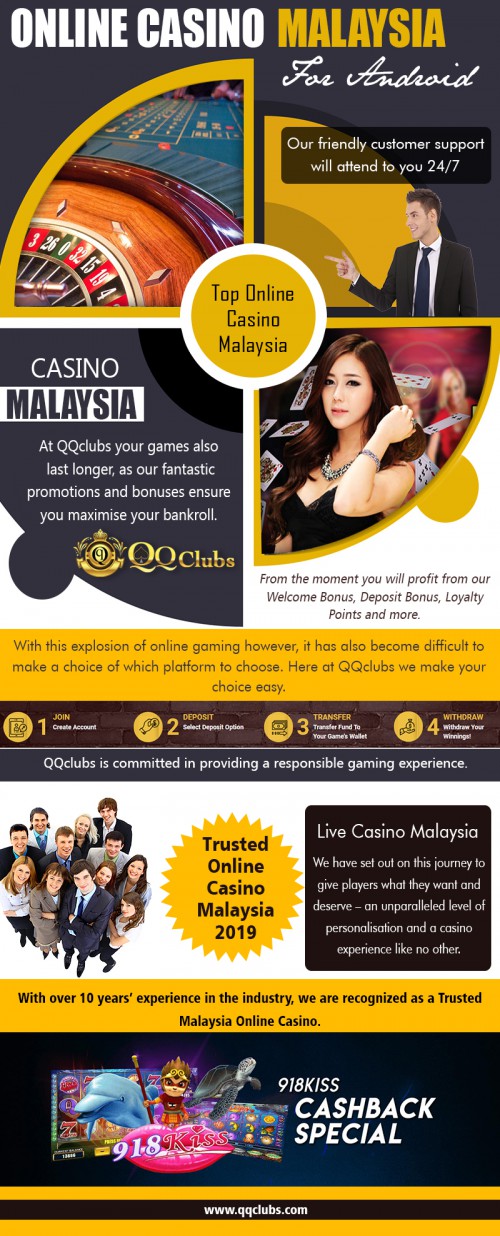 Online casino in Malaysia for android with the most beautiful live games at https://qqclubs.com/online-casino-malaysia

Visit Also : https://yaboclub.com/sg/sportsbook

Getting educated about gambling is possible with an online casino in Malaysia for androids games as it is more hands-on and a step by step guide to learning, practicing and then, playing with a real money account. For one, you can take advantage of a couple of the free downloadable casino games which are readily offered in varieties to choose from.

My Social :
https://onlinecas1no.netboard.me
https://en.gravatar.com/onlinecas1no
https://www.reddit.com/user/OnlineCas1no
https://luckypalace.contently.com/

Deals In:
Online Casino Malaysia
Malaysia Casino Online 
Malaysia Online Gambling  
Malaysia Online Casino Review
Best Online Casino Malaysia