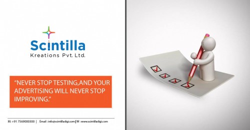 Scintilla Kreations is the best ad agency in Hyderabad, India. The Best Ad Agency in providing all types of Creative Advertising Works and Smart Branding Services in Hyderabad.
• We are providing best ad agency services Ad filmmaking, Best Branding, Corporate filmmaking, Graphic walkthrough videos, corporate presentation videos, branding solution, and media buying services, FM radio ads, Commercial TV ads, and TVC makers. Visit our website: http://scintilladigi.com/
• For more details call us: 9030006330 // reach us: #8-3-993, Plot No.7, Doyen Galaxy, 2nd Floor, Srinagar Colony, Hyderabad, Telangana 500073.