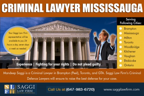 Failing to comply with recognizance in Brampton & Mississauga Can Make A Difference In Your Case at https://saggilawfirm.com/location/

Service us
fraud under 5000 in Brampton & Mississauga
Fraud over 5000 first offence in Brampton & Mississauga
first offence assault ontario in Brampton & Mississauga
failing to comply with recognizance in Brampton & Mississauga
mischief under 5000 criminal code in Brampton & Mississauga

Criminal lawyer not only carries out all the proceeding skillfully but also helps you understand them and simplifies it for you. A person who is arrested for any crime faces the unpleasant fact that his freedom and livelihood and in some cases even the livelihood of his family is at stake. He needs to get out of the situation as soon as possible with the help of the right criminal lawyer to defend him in court. The following tips about failing to comply with recognizance in Brampton & Mississauga would help in selecting the best suited criminal lawyer. Criminal Defense Lawyer Near My Location base their practice through the reputation they have built up over the years. 

Contact us
2250 Bovaird Dr E #206, Brampton, ON L6R 0W3, Canada
PHONE- +1 647-983-6720

Find us 
https://goo.gl/maps/Mrs2VTBpHS22

Social 
http://www.allmyfaves.com/torontocriminallawye/
https://disqus.com/by/criminallawyers/
https://www.unitymix.com/BramptonLawyers
https://archive.org/details/@brampton_criminal_lawyers
https://www.thinglink.com/BailInCanada