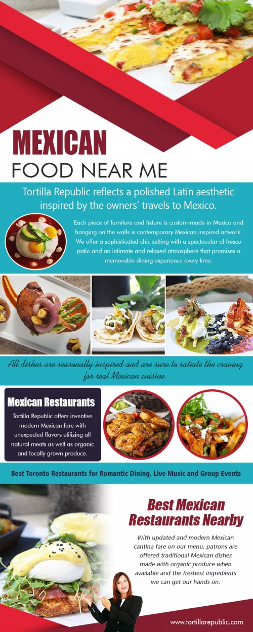 Mexican Restaurants Near Laguna Beach a fabulous way to spend a Sunday at https://tortillarepublic.com/

Service us 
Mexican Restaurants In Laguna Beach
Tacos Near Laguna Beach
Best Mexican Restaurants Nearby
Mexican Food at Laguna Beach
Mexican Restaurants Near Laguna Beach

Tagged as the next international city, Laguna Beach has all the traits to make it in the top bracket of world famous tourist destinations. From enticing natural beauty, thriving art scene, hip nightlife to divine food, it is one destination you wish you had explored long ago. One of the traits that add undisputable charm to Mexican Restaurants Near Laguna Beach is its exciting culinary range, especially its spectacular southern food that includes everything from local sweet tea to enticing fried chicken.

Contact us 
WEST HOLLYWOOD
616 N. Robertson Blvd
West Hollywood, CA 90069
(310) 657-9888
Email us at: infolaguna@tortillarepublic.com

Find us 
https://goo.gl/maps/oR5zdZfma3T2

Social
https://www.instagram.com/mexicanrestaurants_/
http://www.alternion.com/users/TacosNearMe/
https://in.pinterest.com/MexicanRestaurantsNearby/
https://mexicanfoodnearme.contently.com/
https://kinja.com/tacosnearme