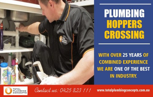 Plumber Hoppers Crossing With many years of experience AT http://totalplumbingconcepts.com.au/plumber-hoppers-crossing/
Find us on our google map : https://goo.gl/maps/cboqq44i2q12

An experienced Plumber Hoppers Crossing will abide by the codes and will be able to complete the task in a hassle-free manner and if you need an urgent help then emergency plumber are here to help you. If you are considering remodeling your bathroom or would like updates on the plumbing in your home, then you will require a permit in order to make such changes. In such cases, you will need to hire a professional plumber because they follow rules and regulations.
Social : 
https://snapguide.com/plumber-werribee/
http://www.cross.tv/profile/675474
https://www.reddit.com/user/plumberwerribee/
http://www.alternion.com/users/plumberwerribee

Street Address — 35 Waters dr Seaholme
Suite/Office — 2/21Gervis dr, Werribee, Victoria, 3030
Primary Phone Number — 0425823111
Primary Email — Info@totalplumbingconcepts.com.au