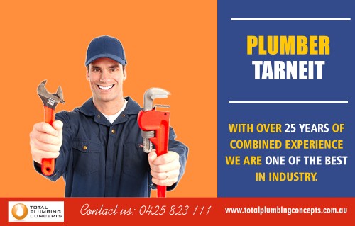 Plumber Tarneit with a wealth of experience for all your plumbing needs AT http://totalplumbingconcepts.com.au/plumber-tarneit/
Find us on our google map : https://goo.gl/maps/cboqq44i2q12

These are the guys who are trained to battle with gushing water pipes, overflowing toilets, and leaks that submerge living rooms. You may think that professional plumbers should be called only when an emergency arises, but if you call them when a problem arises; they can ensure it will never happen again… or at least for a very, very long time. Solving your own plumbing problems is fine if you know exactly what you are doing. But let us face the facts, half the time you are just guessing, and there are professionals emergency Plumber Tarneit who do it for the living.
Social : 
https://www.instagram.com/plumberwerribee/
https://list.ly/plumber-werribee/lists
https://padlet.com/plumberhopperscrossing
https://followus.com/plumberwerribee

Street Address — 35 Waters dr Seaholme
Suite/Office — 2/21Gervis dr, Werribee, Victoria, 3030
Primary Phone Number — 0425823111
Primary Email — Info@totalplumbingconcepts.com.au