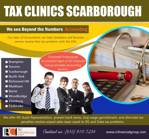 "You Must Know When Hiring Income Tax Services in Scarborough at http://rcfinancialgroup.com/

Find us:

https://goo.gl/maps/WgTDbR5vHw92

Forgetting familiarized with the latest tax information and other facilities, you may visit the IRS website which is far higher than just being stressed due to the complexity of taxes. The IRS recommends doing taxes online and encourages taxpayers getting benefits of authorized tax preparation and electronic filing services for completing federal and state taxes. Once you get to know the essentiality of the Income Tax Services in Scarborough, you will realize how it is crucial to look for the right service to complete the task in a proper and timely manner.

Our Services:

tax return service brampton
accountants in brampton ontario
tax services brampton
cheap tax filing brampton
economical tax brampton
Tax Return Service in North York  Canada

ADDRESS    -  1290 Eglinton Ave E, Mississauga, ON L4W 1K8

PHONE:      - +1 855-910-7234

Email:    - info@rcfinancialgroup.com

Follow On Our Social Media:

https://www.facebook.com/pages/RC-Financial-Group/1539411633000418
https://twitter.com/rcfinancialgrp
https://www.instagram.com/rcfinancialgroup/
https://www.pinterest.com/adamleherfinanc/
https://www.linkedin.com/in/rc-financial-group-28b355b1/
http://rcfinancialgroup.com/blog/
https://plus.google.com/u/0/108858429072389787437
https://www.youtube.com/channel/UCHR4JYAkyrRYxtIoudQq2sg
https://www.pegitboard.com/AccountantToronto
https://trello.com/mississaugaaccountant
https://disqus.com/by/bookkeepingvaughan/
http://www.newsblur.com/site/6920026/mississauga-accountant
http://rcfinancialgroup.soup.io/
http://www.apsense.com/user/gtaaccountant
http://identyme.com/VaughanAccountant
"
