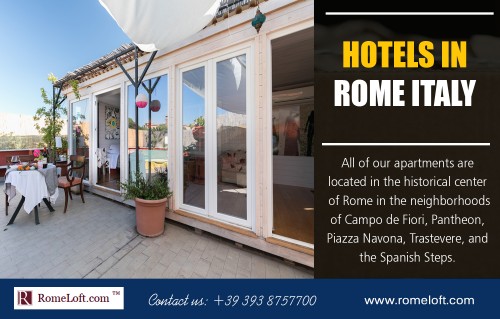 Airbnb rome italy with fusion food and rainforest tours at https://www.romeloft.com/airbnb-rome/

Real Estate & Apartments : 

airbnb rome italy
airbnb rome
rome airbnb

It is essential to choose an airbnb rome italy that offers spacious accommodation facilities. The rooms should be well equipped with all the necessary amenities including, a kitchenette, refrigerator, coffee/tea maker, television, Wi-Fi connectivity, bathroom/toilet and much more. This will help you and your family to relax comfortably.

Address : Via Oslavia n. 30 - 00195 Rome, Italy

Call Us : +1 6465937770, +39 393 8757700, +39 06 89360752

Email : info@romeloft.com

Fax : +39 06 97 625 764

Social Links : 

https://twitter.com/romeloft
https://www.facebook.com/romeloft
https://www.instagram.com/romeloft/
https://www.pinterest.com/hotelsinrome/