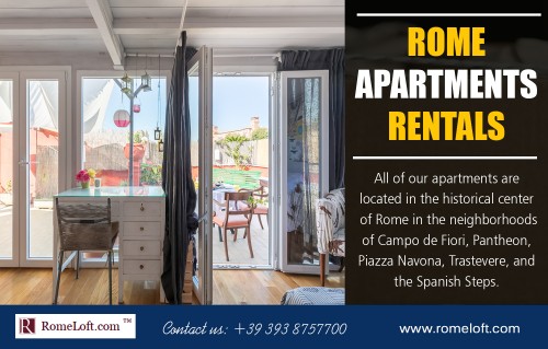 Rentals hotels & apartments in romeitaly with all-inclusive packages and more at https://www.romeloft.com/accommodation/sleeps-5-6-people/

Real Estate & Apartments : 

best places & area to stay in rome
where to stay in rome
best places to stay in rome	
best area to stay in rome


Rentals hotels & apartments in romeitaly offer fun adventures making your holiday experience unique and rewarding. You can choose one with fun features you are sure will make your stay everything you have ever dreamed of. Some are great for winter vacations and others for summer because of the activities they have to offer.

Address : Via Oslavia n. 30 - 00195 Rome, Italy

Call Us : +1 6465937770, +39 393 8757700, +39 06 89360752

Email : info@romeloft.com

Fax : +39 06 97 625 764

Social Links : 

https://twitter.com/romeloft
https://www.facebook.com/romeloft
https://www.instagram.com/romeloft/
https://www.pinterest.com/hotelsinrome/