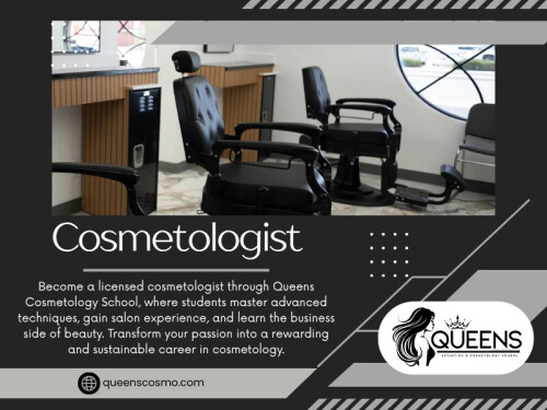 Enrolling in a cosmetology school in Albuquerque is your first step toward a rewarding career in the beauty industry. With hands-on experience, specialized courses, and business education, Albuquerque’s beauty schools offer everything you need to become a successful cosmetologist.

Official Website: https://queenscosmo.com/

Queens Cosmetology and Esthetics School

Address: 9405 Menaul Blvd NE, Albuquerque, New Mexico 87112 
Phone: +15052258642
Email: queenscosmoschool@gmail.com
Find Us On Google Map: https://maps.app.goo.gl/pqmvqFL8v2PUoBnCA

Our Profile: https://site.pictures/queenscosmo

See More:

https://is.gd/0nKzGs
https://is.gd/8Ky0cp
https://is.gd/sQXeeh
https://is.gd/SrJ8XG