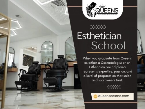 This guide will walk you through everything you need to know about enrolling in a cosmetology school in Albuquerque. From the admission process to career opportunities, we’ll help you understand what to expect and how to make the most of your beauty education.

Click here for more info about Esthetician School: https://queenscosmo.com/esthetician-program/

Official Website: https://queenscosmo.com/

Queens Cosmetology and Esthetics School

Address: 9405 Menaul Blvd NE, Albuquerque, New Mexico 87112 
Phone: +15052258642
Email: queenscosmoschool@gmail.com
Find Us On Google Map: https://maps.app.goo.gl/pqmvqFL8v2PUoBnCA

Our Profile: https://site.pictures/queenscosmo

See More:

https://v.gd/Ut1rIl
https://v.gd/nv5rIH
https://v.gd/lUKpmo
https://v.gd/sORpz8