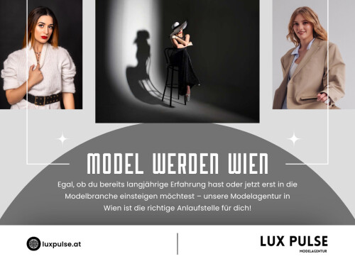 Träumen Sie von einer Modelkarriere? Wenn Sie Model werden Wien werden möchten, ist das Verständnis des Prozesses der Schlüssel zum Erfolg. Ob Sie an einem Modelcasting in Wien teilnehmen oder sich über eine Castingagentur für Models bewerben – zu wissen, was Sie erwartet und wie Sie sich vorbereiten, kann entscheidend sein. Dieser Leitfaden führt Sie durch die wichtigsten Schritte für Ihren Modelstart in Wien.

Offizielle Website: https://luxpulse.at/

Klicken Sie hier für weitere Informationen: https://luxpulse.at/model-werden-wien/

Adresse : Neutorgasse 2,1010 Wien, Österreich
Telefon : +43 660 833 1477

Unser Profil: https://site.pictures/luxpulse

Weitere Fotos: 

https://is.gd/e0VtVG
https://is.gd/5TQz82
https://is.gd/neCjdp
https://is.gd/Q2c8fK