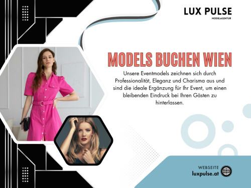 Modelagentur Wien und Models für Veranstaltungen zu engagieren, ist eine kluge Investition für jeden Veranstalter. Ihre Professionalität und ihr Charisma tragen dazu bei, dass Ihre Marke hervorsticht und den Besuchern ein positives Erlebnis bietet. Mit einer zuverlässigen Agentur für Models buchen Wien setzen Sie Ihre Veranstaltung selbstbewusst und stilvoll in Szene.

Offizielle Website: https://luxpulse.at/

Klicken Sie hier für weitere Informationen: https://luxpulse.at/messehostessen-agentur-wien/

Adresse : Neutorgasse 2,1010 Wien, Österreich
Telefon : +43 660 833 1477

Unser Profil: https://site.pictures/luxpulse
