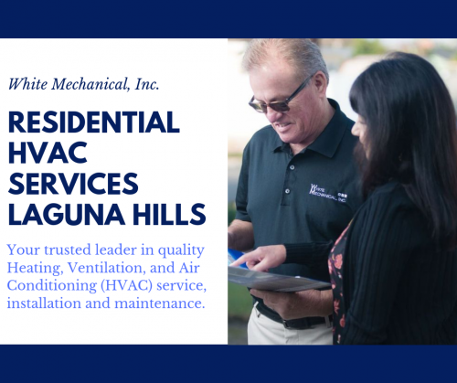 residential hvac services in laguna hills white mechanical