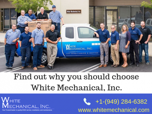 HVAC Contractor White mechanical