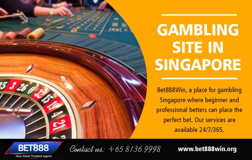 Real-time betting on your mobile phone with Gambling Site in Singapore at https://bet888win.org 

Visit : 

https://sg.bet888win.org/ 
https://my.bet888win.org/ 

Deals In : 

Online Casino 
Baccarat 
Blackjack 
Roulette 
Slots online 
Horse betting 

The gambling establishments additionally have other video games that you can play if you so desire. Much of the online casinos have a type of percent cash back plan in which you get a part of free ports in return for playing the other cash games. Many people discover that the Gambling Site in Singapore games are far better than the original online casino ones as you can play them from the house without actually setting foot in the online casino. Nevertheless, either technique still makes wagering online straightforward as well as useful, so it usually boils down to specific selection over which one you plan to utilize.

Email : BET88WIN@GMAIL.COM 
Phone : +65 8136 9998 

Social Links : 

https://www.pinterest.com/bet888winsingapore/ 
https://en.gravatar.com/baccaratsingapore 
https://bet888winsingapore.blogspot.com/ 
https://ello.co/bet888winsingapore 
https://baccaratsingapore.wordpress.com/