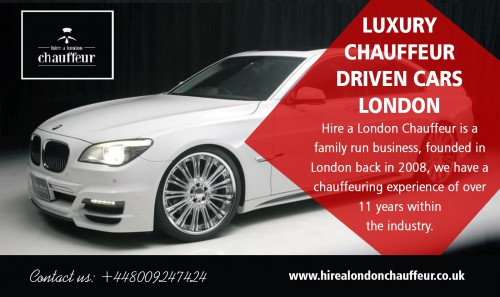 Reasons to Hire A Chauffeur London at https://www.hirealondonchauffeur.co.uk/chauffeur-driven-cars/

Find us on : https://goo.gl/maps/PCyQ3qyUdyv

Often you'll sit in awe as you watch your favorite celebrity being whisked away in an executive chauffeur drive vehicle and you wonder if it will ever be your chance. There are many reasons why Hire A Chauffeur London is a convenient and practical solution, adding excitement and fun to your experience. It is common to choose an executive chauffeur drive vehicle where you can sit back and relax and let the driver get you to your airport terminal with ease.

TSDA Trans Ltd London

Address: 31 Ellington Court,
High Street, London, N14 6LB
Call Us On +447469846963, +442083514940
Email : info@hirealondonchauffeur.co.uk

My Profile : https://site.pictures/chauffeurhire

More Images :

https://site.pictures/image/J69cW
https://site.pictures/image/J6IYp
https://site.pictures/image/J6gMO
https://site.pictures/image/J6wsl