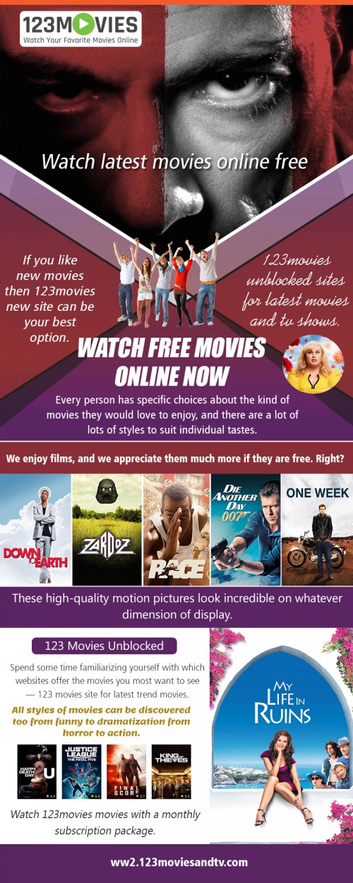 Watch free movies online for free and update about latest drama releases at https://ww2.123moviesandtv.com/tv-shows/

Movies : 

123movies movies
123 movies unblocked
123 movies site
watch free movies online for free
watch free movies online now	
watch latest movies online free

The sites often ask viewers to take surveys to watch movies online. That is how they put up with the costs. Alternatively, they may host ads on their site. However, there are many sites which perform covert activities under cover of being a movie site. They may install harmful software like spyware and malware on your computer to steal valuable information from your computer and generate spam. Watch free movies online for free with the monthly subscription package. 

Address: Rägetenstrasse 85

8372 Horben bei Sirnac, Switzerland

Phone : 044 789 94 56

Social Links : 
http://www.alternion.com/users/moviesnewsite/
https://en.gravatar.com/123moviessites
https://www.pinterest.com/123moviessite/
https://padlet.com/123moviessite