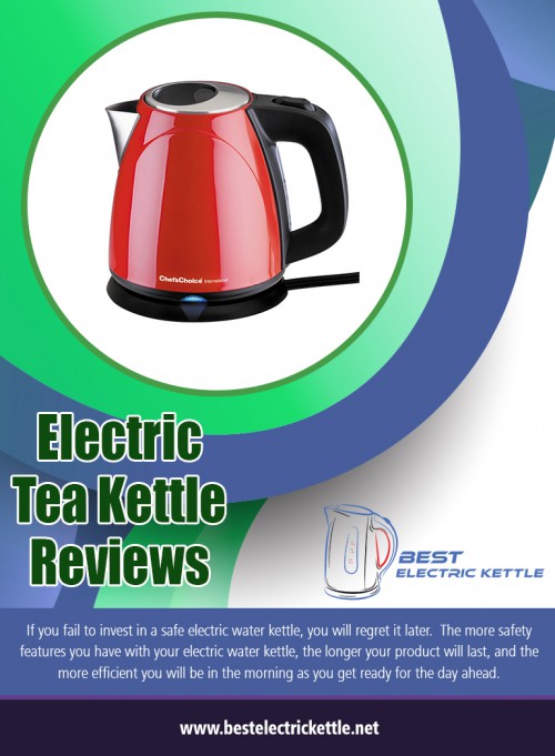 Electric glass tea kettle adds a touch of sophistication to your tea at https://bestelectrickettle.net/best-glass-electric-kettle/

Electric : 

electric tea kettle reviews	
best electric glass tea kettle	

Elementi pot boil water at almost one-third the amount of time it took that the initial pot to cook. The vast majority of those kettles are cordless, so which makes them suitable to use. They are more convenient than stovetop kettles. It's possible to plug into an electric glass tea kettle into the socket of any space where you want to sit and have a nice, relaxing cup of green tea.

Social Links : 

https://twitter.com/AicokKettle
https://www.instagram.com/aicokkettle/
https://www.pinterest.com/bestelectrickettle/
https://remote.com/aicokkettle
https://en.gravatar.com/aicokkettle