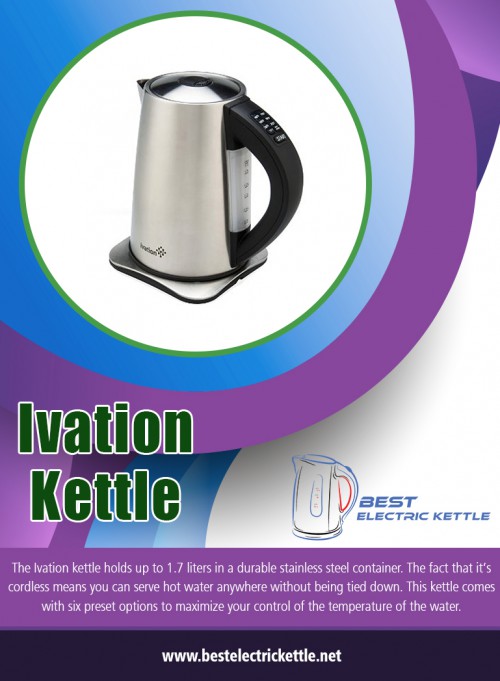 Get specifications, aicok kettle review, features, best deals & offers at https://bestelectrickettle.net/best-electric-water-kettle/

Electric : 
	
aicok kettle
aicok kettle review
aicok electric kettle


Ivation kettle are discovered in versions that are corded along with cordless. Even though nearly all people will buy a corded kettle for a lesser price, you want to consider purchasing a cordless if you are in a position to spend slightly more. The most significant motive for this is that the warmth of the kettle. Instead of being restricted to the office or toilet, the pot could be obtained around the house or workplace. Your probability of spilling boiling water by tripping round the kettle cable decrease significantly with a cordless kettle. Read aicok kettle review for better purchase. 

Social Links : 

https://twitter.com/AicokKettle
https://www.instagram.com/aicokkettle/
https://www.pinterest.com/bestelectrickettle/
https://remote.com/aicokkettle
https://en.gravatar.com/aicokkettle