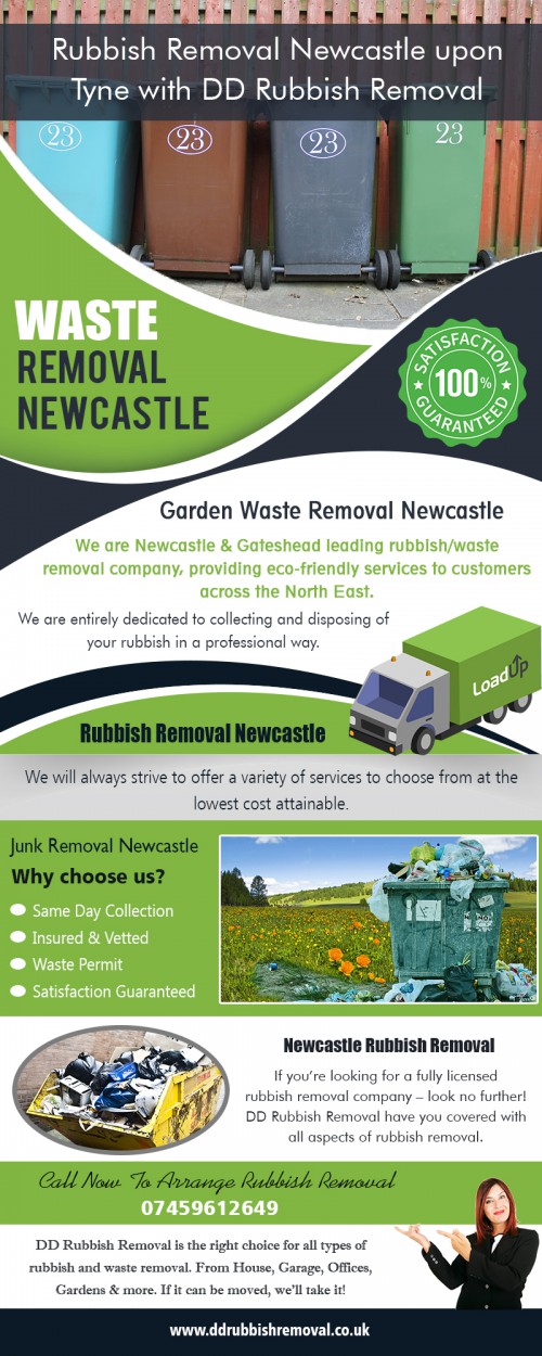 Affordable Waste Removal in Newcastle for garbage removal & dumpster services at https://www.ddrubbishremoval.co.uk/

Visit : 

Rubbish Removal Newcastle
Newcastle Rubbish Removal
Waste Removal Newcastle
Garden Waste Removal Newcastle
Junk Removal Newcastle

Find Us : https://goo.gl/maps/bbbcNP5jxVL2gner8

The moving of furniture, even if only moved a short distance, can be exceeding straining on the body, and your stress levels! You can often encounter several obstacles when moving your furniture such as the negotiation of stairs, loading items onto a vehicle and then transporting your items to a specified dumpsite for removal. We offer affordable Waste Removal in Newcastle services for your trash removal needs. 


Address :Redburn Rd, Newcastle upon Tyne NE51NB, UK

Phone : 07459612649
E-mail : info@ddrubbishremoval.co.uk

Social Links : 

https://www.pinterest.co.uk/RubbishRemovalNewcastle/
https://profiles.wordpress.org/junkrtemovalnewcastle/
http://junkremovalnewcastle.strikingly.com/
https://kinja.com/wasteremovalnewcastle
https://followus.com/WasteRemovalNewcastle