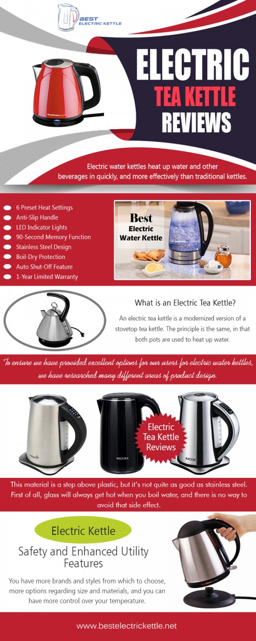 Find helpful aicok kettle review and rating for a better purchase option at https://bestelectrickettle.net/best-cheap-electric-kettle/  

Service:

elementi kettle
best electric kettle

You should always consider electric kettles that will stop working once the water reaches its boiling point. If you purchase an electric kettle that is not capable of doing so, you may end up forgetting one day that you have set your pot to boil water. This may result in the water inside the kettle drying out, and the kettle may become damaged. If not detected on time, it may also cause an electric fire. For more information read aicok kettle review to get actual information about it. 


Social:

https://twitter.com/AicokKettle
https://www.instagram.com/aicokkettle/
https://www.pinterest.com/bestelectrickettle/
https://ello.co/aicokkettle
https://socialsocial.social/user/aicokkettle/
http://www.alternion.com/users/aicokkettle/
http://www.facecool.com/profile/aicokkettle
https://en.gravatar.com/aicokkettle
https://bestelectrickettle.contently.com/