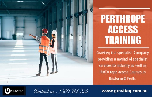 IRATA provides the standardized Rope Access training and certification At https://www.graviteq.com.au/about-rope-access

Find Us: https://goo.gl/maps/FMxgH6cgQFfU3o6f6

Deals in .

Rope Access Perth
Perth Rope Access Training
Brisbane Rope Access
Industrial Rope Access Perth
Irata
Ndt

Rope access offers a viable and sustainable solution to the growing cost of high rise building cleaning and maintenance within the current climate and has a little environmental impact. Rope access companies utilize abseiling work and rescue techniques as a means of work positioning to carry out multiple tasks at any height. IRATA provides standardized Rope Access training and certification. With the advantage of a minimal setup time required, technicians can have their ropes installed and be working within an hour offering rope access a severe position. 

Graviteq Pty Ltd
Add: 80 Belgravia St, Belmont WA 6104, Australia
Phn: +61 1300 386 222
Mail: Info@graviteq.com.au

Social-

https://www.viki.com/users/ropeaccessperth/overview
https://wiseintro.co/graviteq
https://refind.com/graviteqbelmont
https://en.gravatar.com/graviteq