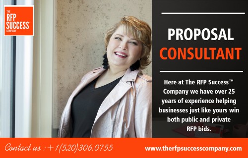 Proposal consultant help you to attain an exponential increase AT https://www.therfpsuccesscompany.com
One of the most effective means of proposal consultant for businesses is to help businesses. This ensures that you can market your website to your target audience so that when they search for your services or goods in your area, your website will come up. It is essential that you use popular keywords and consistently have high-quality content to get high search engine rankings for your website.
Social : 
https://archive.org/details/@rfpconsulting
https://profiles.wordpress.org/rfpconsulting/
https://www.ted.com/profiles/13230509

LOCATION : RFP Support Nationwide
Phoenix , Arizona , USA
Mail : support@therfpsuccesscompany.com
Contact us : +1(520)306.0755