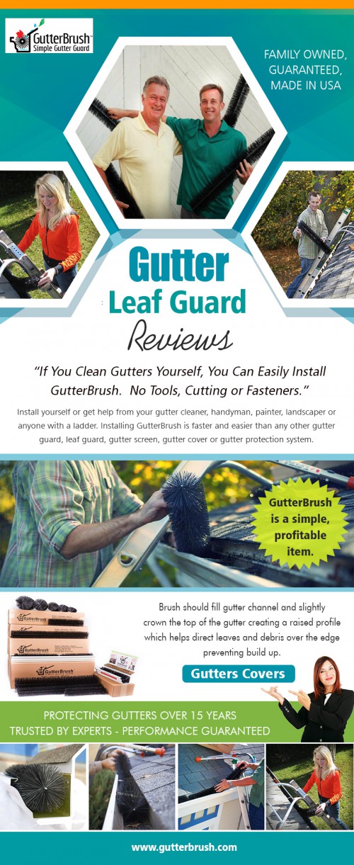 The Truth About Gutters Covers And Gutter Guards  at https://www.gutterbrush.com/

Cleaning : 

gutter screen
do it yourself gutter guards
gutters covers
mesh for gutters
gutter leaf guard reviews
gutter leaf covers
installing gutter guards
pine needle gutter guard
rain gutter drainage
gutter mesh guard

When gutters become clogged with leaves, pine needles, acorns, or bird nests, you can expect to have the formation of mold and mildew spores. These micro-organisms thrive in a consistently moist environment, and that’s exactly what you are providing when you allow debris to accumulate in your gutters. While the cost may not be as steep financially as roof or foundation problems, the health issues that can occur in family members are a very real concern.

Address : 855 Aquidneck Ave Ste 6 Middletown, RI 02842 USA

Call Us : 1-(888) 397-9433

Social Links : 

http://www.alternion.com/users/guttermeshguard/
https://www.pinterest.com/guttermeshguard/
https://en.gravatar.com/gutterscovers
