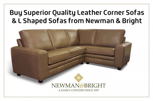 Newman & Bright offers a wide collection of beautiful corner sofas and L shaped Sofas at best prices. All our sofas made with genuine hardwood frames, quality fabric, and leathers. Fast and Secure Delivery!