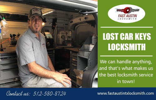 Have a transparent pricing policy with locksmith service in Austin at http://fastaustintxlocksmith.com//key-duplication-service-austin

Find us on Google Map: https://goo.gl/maps/tNp6RadMPNP2

Many of you often lose your car keys. Lost car keys are often complicated to find once lost. A lost car key often is the cause of worry of many a car owner as losing a car key means having to damage your very precious possession. Automotive locksmiths often come to the aid of car owners in such sticky situations — locksmith service in Austin for essential emergency car locksmith services.

Social :
http://locksmithservices.pressfolios.com/
https://followus.com/austinlocksmith
https://kinja.com/austinlocksmith
http://uid.me/locksmith_austin

Fast Austin Locksmith

701 Tillery Street, Suite B-1
Austin, Texas, 78702 USA
Call us : +1 512-580-8724
Email : contact@fastaustintxlocksmith.com,
fastaustinlock@gmail.com
Hours of Operation : 24/7

Services :
Car Locksmith Austin
Lock Installation Service near me
Lock Services near me
Locksmith Service Austin TX
Lost Car Keys Locksmith
Mobile Locksmith Service
Professional Locksmith
