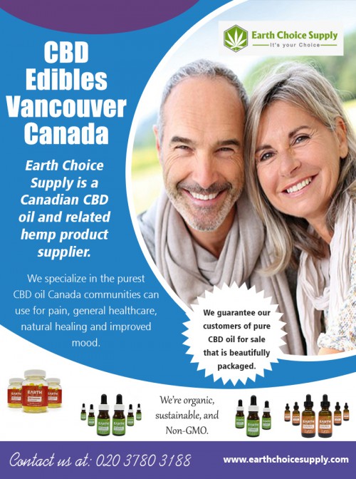 Pure Cbd Oil Online Canada helping people with chronic and terminal end at https://earthchoicesupply.com/blogs/blogs/pure-cbd-oil-for-sale

Service:

purest cbd oil canada
pure cbd oil online canada

With Pure Cbd Oil Online Canada you will undoubtedly have the ability to handle your anxiousness. Scientists assume it could transform the means your mind's receptors reply to serotonin, a chemical connected to psychological health and wellness. Receptors are little healthy proteins affixed to your cells that get chemical messages and also assist your cells to react to various stimulations.

Address: 250 Yonge Street, Suite 2201, Toronto M5B2L7 , Canada
General Inqueries: 416-922-7238
Email : info@earthchoicesupply.com

Social:

http://www.facecool.com/profile/EarthChoiceSupply
https://www.thinglink.com/user/1091356655632777219
https://www.scoop.it/u/earth-choice-supply
http://mysocialpeople.com/profile/earthchoicesupp
https://www.minds.com/earthchoicesupply
http://www.mobypicture.com/user/earthchoicesupply
https://ello.co/earthchoicesupply
https://www.youtube.com/channel/UCYgVNAV0DhYzNQ_U6PhOZtA
https://en.clubcooee.com/users/view/earthchoicesupp

More Links : 

http://www.canadianbusinessdirectory.ca/file1341558.htm
http://www.mysheriff.ca/profile/oil-lubrication/tofield/6255609/
http://www.communitywalk.com/canada/map/2283434
https://www.fyple.ca/company/earth-choice-supply-cbd-oil-canada-5b9fyji/