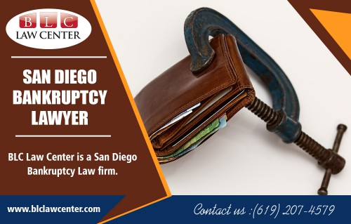 San Diego bankruptcy lawyer always recommend the solution that is best for you https://www.blclawcenter.com/

Find us on Google Map: https://goo.gl/maps/JM7sXVTJB2x

Bankruptcy attorneys aren't the overall attorneys which you can locate anyplace. San Diego bankruptcy lawyer has technical training in this area since it's a dedicated area of the law with its rules and regulations. Bankruptcy attorneys have some experience working as clerks or interns for experienced bankruptcy attorneys. Of course, you would like to employ the attorney with maximum expertise. Having a fantastic education and appropriate training doesn't ensure that a lawyer is going to be a tremendous bankruptcy attorney for you.

My Social :
https://www.ted.com/profiles/12965576
https://about.me/lawyersandiego/
https://profiles.wordpress.org/lawyersandiego/
http://lawyersandiego.brandyourself.com/

BLC Law Center

Address : 325 Seventh Ave #603, San Diego, CA 92101, USA
Phone No : +1 619-207-4579, +1-800-551-7922
Fax :  +1-866-444-7026
Working Hours : Monday to Friday : 8:00 AM – 8:00 PM
Saturday : 11:00 AM – 3:00 PM
Easter Sunday : Hours Might Differ

Services : 
Bankruptcy Attorney
Bankruptcy Lawyer