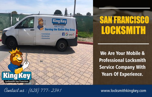 Car locksmith for customers that have an urgent demand for lockout services at https://locksmithkingkey.com/
Find Us On : https://goo.gl/maps/gDdq3Um1rzsCNARb6

Locksmith : 

Locksmith San Francisco
San Francisco Locksmith
Locksmith
car key replacement
car locksmith
car key locksmith 
auto locksmith near me
mobile locksmith near

A locksmith may do a lot of tasks like changing of the locks and taking good care of their deadbolts, however, not many men and women understand they also understand about car repairs and installing the locks on your home for keeping the precious possessions like money and jewelry. An experienced locksmith will remove your sufferings within a short length of time. You'll be assured in case you've got a professional car locksmith services from your side.

ADDRESS : 1050 Post St #44 San Francisco, CA 94109 United States

Phone Number: (628) 777-2341

Social Links : 

https://twitter.com/KingKeyLocksSF
https://www.facebook.com/King-Key-Locksmith-San-Francisco-311632286107306/
https://www.yelp.com/biz/fast-austin-locksmith-austin
https://www.youtube.com/channel/UCwSpw0khsWZJui4any3ucUg/