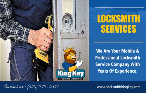 Mobile locksmith near me For client service and care at https://locksmithkingkey.com/service-area/locksmith-in-san-francisco/
Find Us On : https://goo.gl/maps/gDdq3Um1rzsCNARb6

Locksmith : 

Locksmith San Francisco
San Francisco Locksmith
Locksmith
car key replacement
car locksmith
car key locksmith 
auto locksmith near me
mobile locksmith near

The occupation of a locksmith is no more limited to only picking locks or duplicating keys. Nowadays, mobile locksmith near me provides an assortment of providers, which are usually accessible through service suppliers. The services aren't diverse through their particular usage, but their software also goes across various businesses. From house and automobile protection as much as industrial safety, there's a locksmith service which will be of fantastic assistance to any person.

ADDRESS : 1050 Post St #44 San Francisco, CA 94109 United States

Phone Number: (628) 777-2341

Social Links : 

https://twitter.com/KingKeyLocksSF
https://www.facebook.com/King-Key-Locksmith-San-Francisco-311632286107306/
https://www.yelp.com/biz/fast-austin-locksmith-austin
https://www.youtube.com/channel/UCwSpw0khsWZJui4any3ucUg/