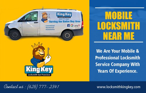 Enter in your car quickly with the auto locksmith near me services at https://locksmithkingkey.com/
Find Us On : https://goo.gl/maps/gDdq3Um1rzsCNARb6

Locksmith : 

Locksmith San Francisco
San Francisco Locksmith
Locksmith
car key replacement
car locksmith
car key locksmith 
auto locksmith near me
mobile locksmith near

Indeed, auto locksmith near me locked out services play an essential function that nobody should belittle. Even though locksmiths have that particular function for our diverse needs in regards to locks, their abilities and specializations also change. Locksmiths can either concentrate in commercial or residential locksmith services. Professional locksmiths are sure their customers would find the attention and time they need, however comfortable the issue of every customer is.

ADDRESS : 1050 Post St #44 San Francisco, CA 94109 United States

Phone Number: (628) 777-2341

Social Links : 

https://twitter.com/KingKeyLocksSF
https://www.facebook.com/King-Key-Locksmith-San-Francisco-311632286107306/
https://www.yelp.com/biz/fast-austin-locksmith-austin
https://www.youtube.com/channel/UCwSpw0khsWZJui4any3ucUg/