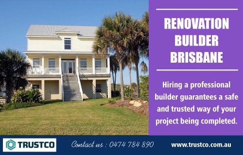 How Can You Get the Best Renovation Builder in Brisbane at https://trustco.com.au/contact-us/

Construction company :

Builders brisbane
Brisbane builders
Custom Home Builders Brisbane
Renovation Builder Brisbane
House And Land Packages Brisbane

Moreover, you can get the information about it from your friends and acquaintances in your neighborhood since it is better to visit some prominent homes in your area and ask its owner for the home builder who builds their homes. So they will provide you some information about the builder. Choosing the right Renovation Builder in Brisbane to make changes for your home will be as tricky as finding the right house.

Address : 350 Newmarket RdNewmarket QLD 4051, Australia

Phone Number: 0474 784 890  

Email Address : enda@trustco.com.au

Social Links : 

https://www.pinterest.com/Brisbanebuilders/
https://www.facebook.com/buildersyoucantrust/
http://www.alternion.com/users/Buildersbrisbane/
http://www.apsense.com/brand/trustco