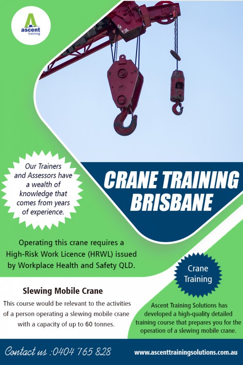 Purchase advanced riggers ticket and attend a training session at https://ascenttrainingsolutions.com.au/courses/scaffolding-advanced-training/

find us: https://goo.gl/maps/oNVbw5SAn3J2

Services:

advanced scaffolding ticket
advanced scaffolding course Brisbane
advanced scaffolding course
scaffolding training
scaffolding training brisbane

Rigging training offers you some of one of the most vital abilities you need to find out when operating heavy equipment. The security comes first and foremost when you are a driver, as you may know. Effectively learning just how to gear heavy machinery can protect against unsafe crashes from happening, hundred of bucks in problems, and lawsuit and job loss. It is a crucial part of the training you should obtain when you're going to be a hefty equipment operator, and among the initial points, any company will undoubtedly show you. It is must to have advanced riggers ticket for learning necessary work. 

Office Address:25 Shannon Pl , Virginia, Queensland, Australia 4014
Email: enquiries@ascent.edu.au
Phone Numbers: (07) 5658 0040 , +61 0404 765 828

Social :

https://www.instagram.com/ascenttraining/
https://padlet.com/scaffoldingTicketBrisbane
https://www.diigo.com/user/riggingtraining
http://www.tupalo.net/en/virginia-queensland/ascent-training-solutions
https://foursquare.com/v/ascent-training-solutions/5b90d7499d7468002c35f464
https://www.hotfrog.com.au/business/qld/virginia/ascent-training-solutions_4868126
https://va.yalwa.com/ID_135724348/Ascent-Training-Solutions.html