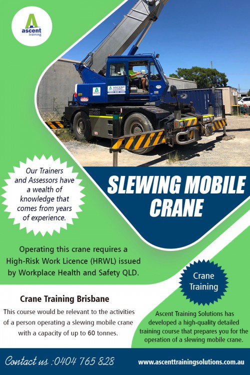 Grab advanced rigging training ticket for lowest prices at https://ascenttrainingsolutions.com.au/courses/rigging-advanced-training/

find us: https://goo.gl/maps/oNVbw5SAn3J2

Services:
advanced rigging training Brisbane
advanced rigging training
advanced riggers ticket
advanced rigging course Brisbane
advanced rigging course

Rigging is necessary for the everyday operation of numerous heavy commercial and industrial websites. They are particularly essential in shipyards, where riggers raise material, equipment, and parts in different ways. As a result of the many dangers they face, it is necessary that riggers preserve a high level of safety and security precautions. Get advanced rigging training for learning the basic course.  


Office Address:25 Shannon Pl , Virginia, Queensland, Australia 4014
Email: enquiries@ascent.edu.au
Phone Numbers: (07) 5658 0040 , +61 0404 765 828

Social :

https://www.pinterest.com.au/ascenttraining/
https://padlet.com/scaffoldingTicketBrisbane
https://www.diigo.com/user/riggingtraining
http://www.tupalo.net/en/virginia-queensland/ascent-training-solutions
https://foursquare.com/v/ascent-training-solutions/5b90d7499d7468002c35f464
https://www.hotfrog.com.au/business/qld/virginia/ascent-training-solutions_4868126
https://va.yalwa.com/ID_135724348/Ascent-Training-Solutions.html