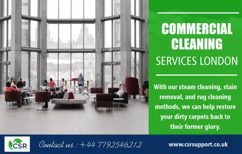 Benefits of Hiring Commercial Cleaning Services in London at https://csrsupport.co.uk/

Our Services : 

Commercial Cleaning London
commercial Cleaning Services London
Commercial Cleaning Company London

Selecting quality Commercial Cleaning Services in London providers is about one of the best choices that an individual can make. These companies offer cleaning using environmentally friendly cleaning options. These cleaning agents help leave behind a clean office that is not filled with chemical residues from the cleaning agents. It helps minimize cases of allergic reactions among those who work in the office. 

Phone :  +44 7792 546212

Social Links : 

https://www.pinterest.com/commercialcleaninglondon 
http://www.alternion.com/users/commercialcleaningln/
https://commercialcleaningserviceslondon.home.blog/
https://en.gravatar.com/commercialcleaningcompanylondon
https://richardfowlkes.contently.com/