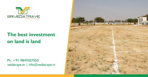 Land for Sale in Hyderabad - Residential Land and Open Land near ORR Muthangi. Opportunity for Investors to invest in Residential Land and Open Plots to build Residential Colonies near ORR Muthangi.
http://vedatraye.in/land-sale-hyderabad/