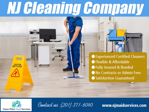 Hire NJ Cleaning Company services when you want a good deep cleaning for home At https://njmaidservices.com/

Find Us: https://goo.gl/maps/B7RGRvvLctZDxtVq8

Services: 

NJ Maid Services
New Jersey Maid Services
NJ Cleaning Company
New Jersey Cleaning Services

Keeping your surrounding clean is an ongoing chore that never ends. It tends to consume all your time if you decide to do it yourself. If you feel that your life now only revolves around changing bed linens, dusting, vacuuming and mopping floors, then there is a solution for you. There is a professional NJ Cleaning Company which you can hire to take care of your house cleaning chores.

Clean Pillar Maid Services
190 Belmont Ave #E44, Jersey City, NJ 07304, USA
+1 201-371-6040
njmaidservices@gmail.com
Sun-Sat: 7AM–8PM

Social---

http://jackarnold.brandyourself.com
https://triberr.com//njcleaningcompany
http://contactup.io/_u19597/
https://refind.com/njmaidservices