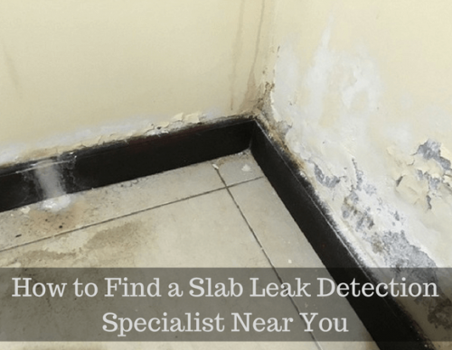 Hiring a professional is the quickest and easiest way to detect leaks and get the problem repaired in a timely fashion. It’s important to hire the right professional for the job. Learn more. #leakdetection https://www.slableakfix.com/blog/slab-leak-detection-specialist-near-you/