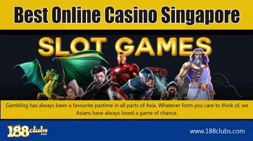 Casino in Singapore to enjoy an excellent welcoming bonus at https://188clubs.com/sg

Live Casino : 

casino singapore
online casino singapore	
online betting singapore
online gambling singapore
casino singapore online
top singapore online casino
top online casino singapore
trusted online casino singapore 2019

Casino in Singapore is not just famous for offering great gambling and betting games; they also provide the players to enjoy the comforts of their home and play hands at the virtual casinos. The online casinos are generally an online version of the land-based casinos and allow the casino players to enjoy playing games through the World Wide Web.

Social Links : 

https://www.youtube.com/channel/UCc9oT4WVKqqKWfmk6H7_kmw
https://www.4shared.com/u/eHndEAhu/singaporecasino88.html
https://www.dailymotion.com/singaporecasino88
http://www.alternion.com/users/casin0singapore/