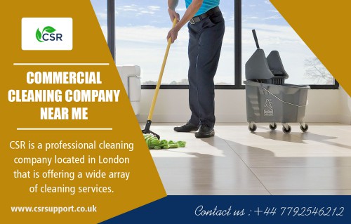 Finding a Reputable Commercial Cleaning Company Near Me at https://csrsupport.co.uk/

Our Services :

Top Commercial Cleaning London
commercial cleaning services london uk
London Commercial Cleaning Company
commercial cleaning Company near me

Cleaning your place yourself and not hiring Commercial Cleaning Company Near Me would never achieve you the desired results. Hiring a professional service will take care of the cleaning in the background allowing you the luxury of time to do work that better deserves your attention. There are many service providers available on the internet which offers various services to the client, opt for the one catering to your needs and delivering a high level of cleanliness.

Phone : +44 7792 546212

Social Links :

https://kinja.com/ukcommercialcleaning
https://www.instagram.com/commercialcleaninguk/
https://padlet.com/csrsupport/7c3gock2to0j
https://www.ted.com/profiles/12733308
https://profiles.wordpress.org/csrsupport/
https://www.reddit.com/user/csrsupport
http://csrsupport.strikingly.com/
https://www.behance.net/commercialon
https://remote.com/commerciallondon