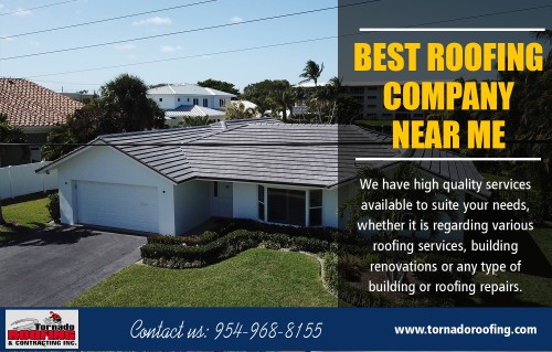 Flat Roof Systems offers several benefits to homes at https://tornadoroofing.com/naples/

Services: roof replacement, roof repair, flat roof systems, sloped roof systems, commercial roofing, residential roofing, modified bitumen, tile roofing, shingle roofing, metal roofing
Founded in : 1990
Florida Certified Roofing Contractor:
License #: CCC1330376
Florida Certified Building Contractor:
License #: CBC033123

Find us here: https://goo.gl/maps/qPoayXTwKdy

Due to its minimal slope, a Flat Roof Systems is more natural to access for maintenance and gutter cleaning. This means that a building's maintenance personnel may be able to perform specific tasks that would otherwise require the assistance of room service. Due to their level contour and seamless covering, flat commercial roofing systems display better wind resistance than angled systems that have shingles or panels. Over time, this resistance can result in less money spent on replacement materials and service calls to a roof repair company.

For more information about our services click below links: 
http://www.texnav.com/united-states/pompano-beach/home-improvement/tornado-roofing-contracting
http://uniquethis.com/business-page/2440/tornado-roofing-contracting
https://www.merchantcircle.com/tornado-roofing-contracting-pompano-beach-fl
https://us.enrollbusiness.com/BusinessProfile/3929810/Tornado-Roofing-Contracting-Pompano-Beach-FL-33063/
https://www.tuugo.us/Companies/tornado-roofing-contracting/0310006488933
https://www.727area.com/florida/madeira-beach/home-improvement-and-repair/tornado-roofing-_-contracting.htm
https://www.hotfrog.com/business/fl/pompano-beach/tornado-roofing-contracting_43780819
https://issuu.com/bestroofingcompanynearme
https://www.behance.net/bestroofingcompany
http://www.sprasia.com/user/roofersnearme/

Contact Us: Tornado Roofing & Contracting
Address: 1905 Mears Pkwy, Pompano Beach, FL 33063
Phone: (954) 968-8155 
Email: info@tornadoroofing.com

Hours of Operation:
Monday to Friday : 7AM–5PM
Saturday to Sunday : Closed