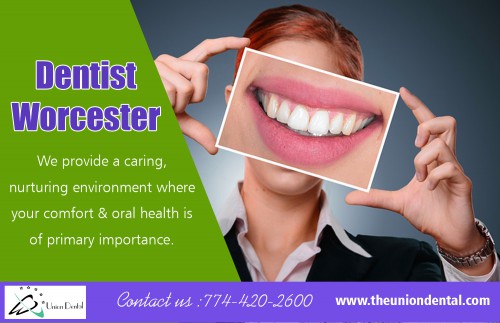 Oral Surgery Worcester offering gentle & cosmetic dentistry for patients of all ages at https://www.theuniondental.com/contact-us/union-dental-worcester/
Find Us On : https://goo.gl/maps/SNrxd95UQ3r

Dentist : 

Dentist Worcester
cosmetic dentist Worcester
dental implants Worcester
oral surgery Worcester
dentist near me Worcester
Emergency dentist Worcester
teeth whitening Worcester

Regular trips to Oral Surgery Worcester will help improve your overall health. There have been several studies done to confirm that there is a strong correlation between gum disease and poor health. People who have gum disease are more likely to develop heart disease, stroke, and diabetes. Women with gum disease are also more likely to have complications during their pregnancy. Because regular trips to the dentist will help prevent gum disease, they can potentially reduce your risk of developing many serious health problems.


Address : 101 Pleasant St #210, Worcester, MA 01609 United States

Call Us On : 774-420-2600

Social Links : 

https://www.pinterest.com/theuniondental/
https://www.facebook.com/Union-Dental-Worcester-1763410727283431/
https://www.bing.com/maps?ss=ypid.YN873x16793715172872215045
http://foursquare.com/venue/4d3860c1fe80a1cdf16c849f
http://www.dexknows.com/business_profiles/-l2607972823